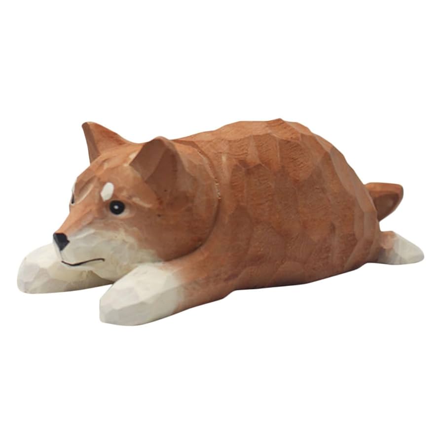 木　木製　木彫　木彫り　犬　置物 878-001-2.jpg